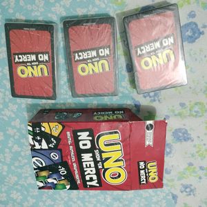 UNO No Mercy Card Game