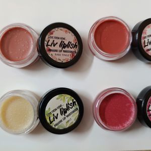 Homemade Organic Lipbalms