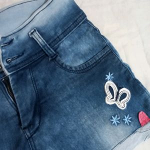 Y2k denim short