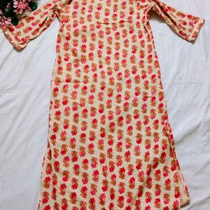 Kurti With Feeding Zip