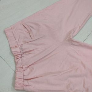 🩷 Pastel Pink Casual Trouser