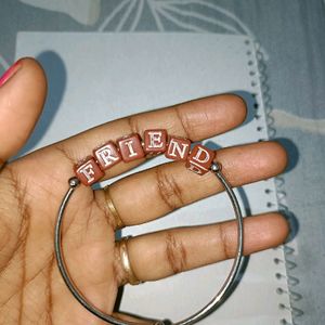 Silver F.R.I.E.N.D Bracelet