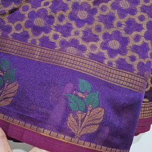 Tissue Silk Look Alike Saree