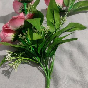 Artificial decorative Pink Colour Flowers