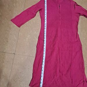 Dark Pink Kurti (Women)