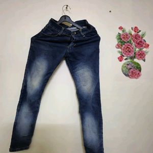 Kids blue jeans