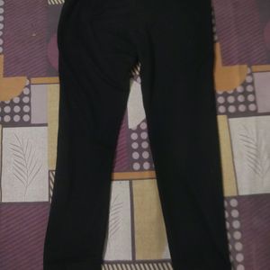 100% Pure Heavy Cotton Black Track  Pant