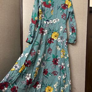 Floral Shirt Dress