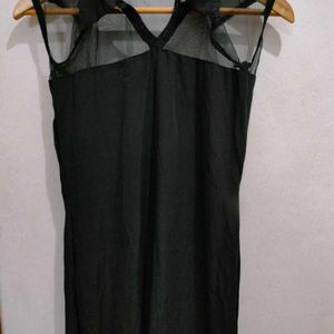 Black Plain Kurti