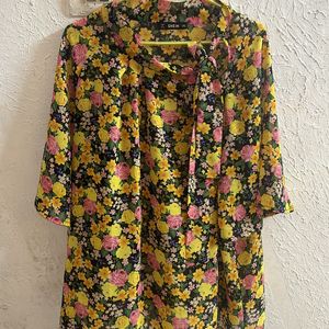 Shein Floral Top