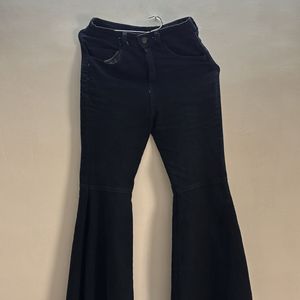 Black Flared Jeans