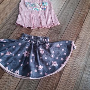 Baby Girl Top Skirt Dress