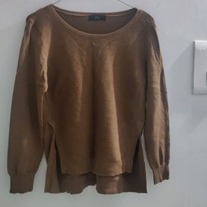 Brown Tshirt Night Wear