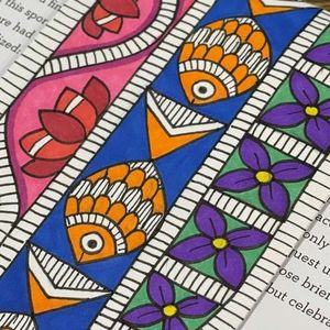 Madhubani Bookmarks