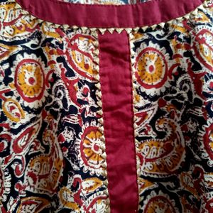 New Kalamkari Pure Cotton Kurta