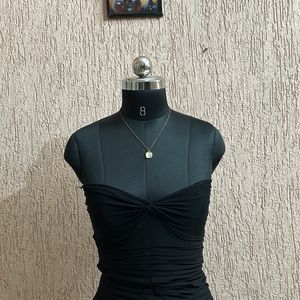 Elegant Black Tube Top