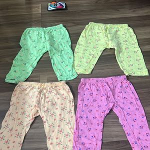 Very Soft Newborn Pant Set Of 4