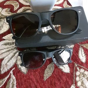 Primium Sunglasses Combo Of 2 For He&She