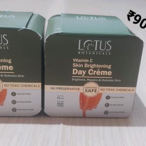 2 Lotus Vitamin C Skin Brightening Day Cream