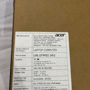 Acer One 14 Laptop