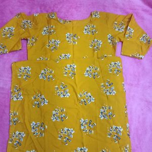 Floral Kurta Set