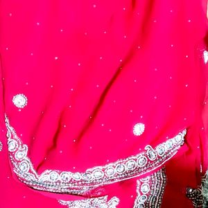 Stone Work Saree