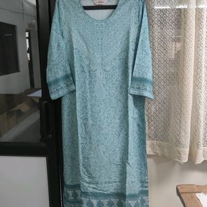 New Kurti Sky Blue