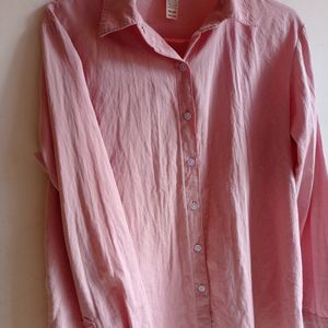 Peach Colour Korean Shirt.