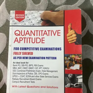 Quantitative Aptitude By Dr. R S Aggarwal