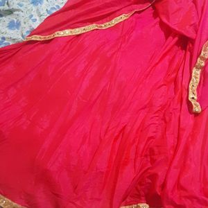 Beautiful  Pink Ghera Skirt