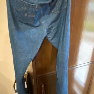 Blue jeggings L Size