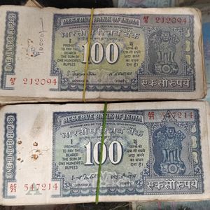 100rs Notes