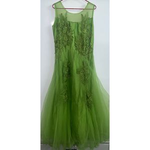 Party Wear Flared Gown