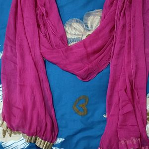 Dark Pink Dupatta