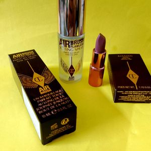 Charlotte Tilbury Lipstick And Setting Spray