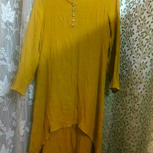 Yellow Straight One Piece for Women