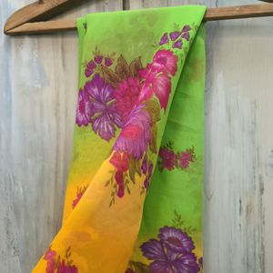 Floral Design Sarees