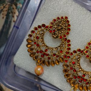 New Price *Beautiful Earings And Tikka*