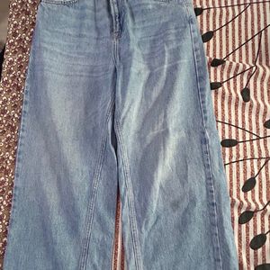 Wide Leg Jeans Denim