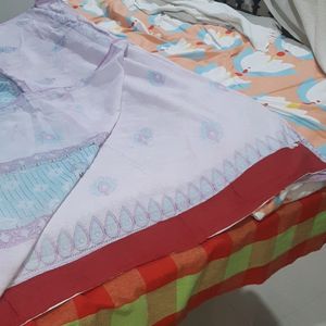 Pure Cotton  Saree