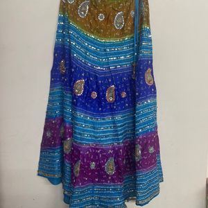 Bandhej Lehenga