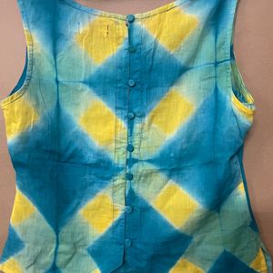 Fab India Tie And Dye Top