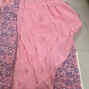 Unstiched Lakhnavi Suit From Dubai