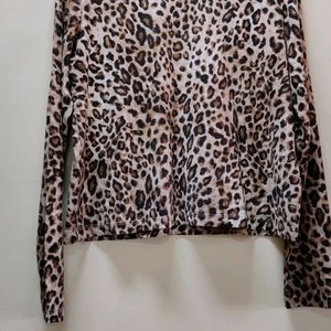 Tiger Print Top