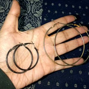 Hoop Earrings Pair