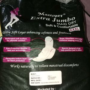 Extra Jumbo Pads 32 Pcs