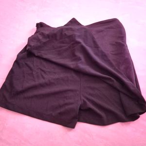 Zastraa Black Mini Skirt / Skort XL