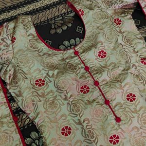 Banarsi Silk Lining Kurti