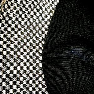 🎉OFFER💯 Check Print woolen top🎁