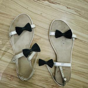 Cute Bow Sandals